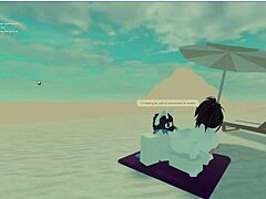 Furry pounds Roblox bot pussy nonstop 😈🍆💦🐺