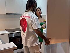 megan fiore wrecked hard by two huge latina cocks in wild pounding