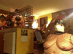 augusta bound and gagged endures long submissive night