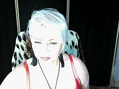 Stepmom's Webcam Whore Secrets Exposed In Dirty Solo Dildo Play