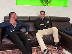 aaliyah yasin screams through first double penetration hijab threesome