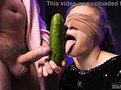 I'm furious my stepbrother tricked me into sloppy deepthroat suck with his taste game xsanyany