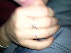 18 year old teen sucks cock swallows hot cumshot