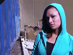 old bbc guy seduces saggy tit teen bitch for rough doggystyle pickup fuck and creampie