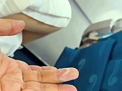 Vietnamese Loli Fingers Wet Pussy in Mid-Air Thrill