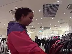 uhh, stellar czech teenie got seduced at supermarket... pounded hard pov!