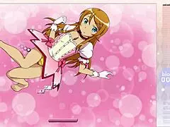 Kousaka Kirino rupe hainele în striptease intens Arkanoid