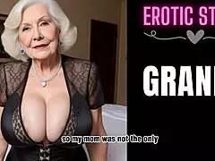 Горячая сводная бабушка делится табу-историей с молодым 18+ мной, часть 1