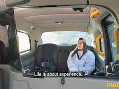 Fake Taxi Driver Films Sexy Student in Steamy Action
