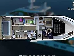 Intense Fmf Sex In Yacht Cabin With Big Tits Milf