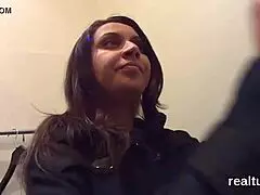 Stellar Czech Nympho Seduced in Supermarket POV Penetration