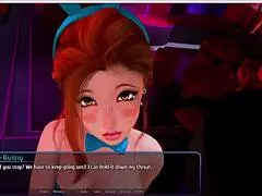 Vtuber Lewdneko Explores Harem Hotel With Cute Maid Anal Scenes In Anime Game Dating