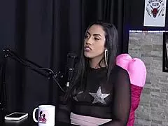 Karen Bessa Sheer Red Experience on Beach and Gangbang