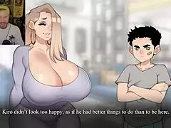 When my mom gets me a new job with the milf next door