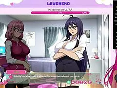 Vtuber Lewdneko Plays Futa Fix Dick Dine And Dash In Anime Game