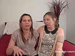 Кастинг Эден и Пет как отчаянных любителей, жаждущих огромного члена