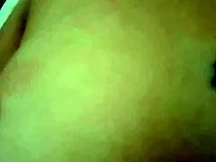 real amateur girl with tattoo gives horny handjob and blowjob to her boyfriend?