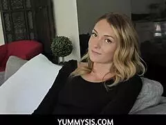 Yo, Charlotte Sins gets pounded hard by stepbrother in Yummysis!