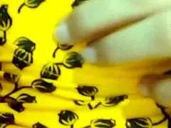 Vietnamese teen explores her desires with a cucumber in private.