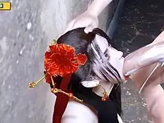 Hentai 3D Ep101 - Medusa Queen rides hard and deep throats monster cock