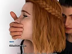 conversational yo, check this wild anime crossdressing in public bathroom!