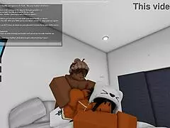 32 Roblox Porn - First Time Amateur Ebony Bitch Bent Over Doggystyle