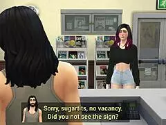 free-use office slut getting humiliated by workers 😈 part 5 - ddsims