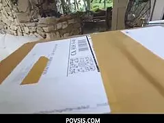 Povsis - Dirty Little 18+ Slut Pounded By Stepbrother In Her Butt