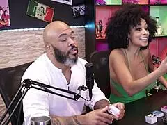 me and my queen paloma along with andre are having a sensual time in this sensualcast part two