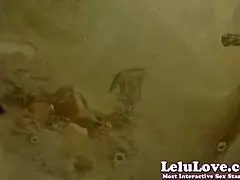 underwater pussy shaving close-up