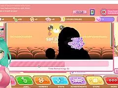 Cute anime girl vtuber plays crush crush uncensored