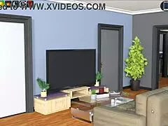 Stepsister's camgirl job with huge tits!