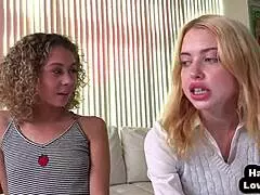 Hj 3Some Teens Jerking Oiled Pov Dick While Talking Slutty