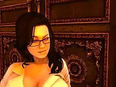 Ázsiai 18+ tini baszva hentai 3D-ben