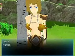 와, 이 3D 게임에서 여성 센타우르가 거친 펨돔 섹스로 지배해! 🐴