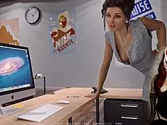 Je bosse avec ma boss sexy, elle est trop bonne