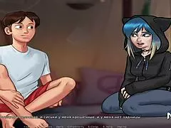 Summertime Saga - Stripped Scene 79