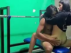 Damn! Latina Gym Girl Screwed Hard at Home!