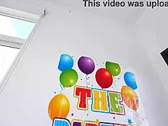 Kimber Woods huge cock POV fucking and deepthroat blowjob