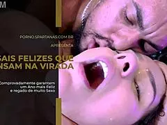 Happy Couples Fuck Roughly With Shaved Pussies And Cumshots On New Year's Eve