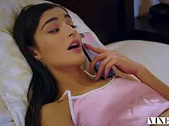 student enjoys secret encounters with couple on vacation