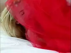 Odette's Red Bed Cavorting & Pussy Play!