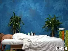 Cute Eighteen Year Old Enters Massage Contest