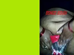 bongo boudi teasingly shows her pussy and boobs in bathroom
