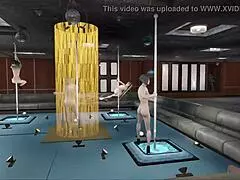 fallout 4 multi pole dance with sexy anime hentai characters