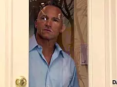 Daddy4K Young Chick Seduces Seasoned Mature Man for Steamy Action