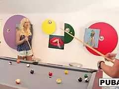 Brooke Brand Plays Sexy Billiards with Vans Balls