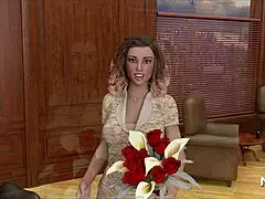 Pretty girl masters acting lessons with intense hentai instructions