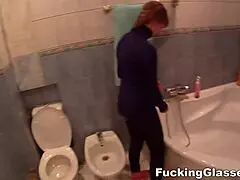 fucking glasses, ugh, wannabe model alice gets banged in teen-porn