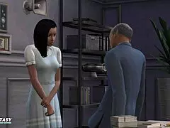 Malas notas con Siobhan Fyres en los Sims 4